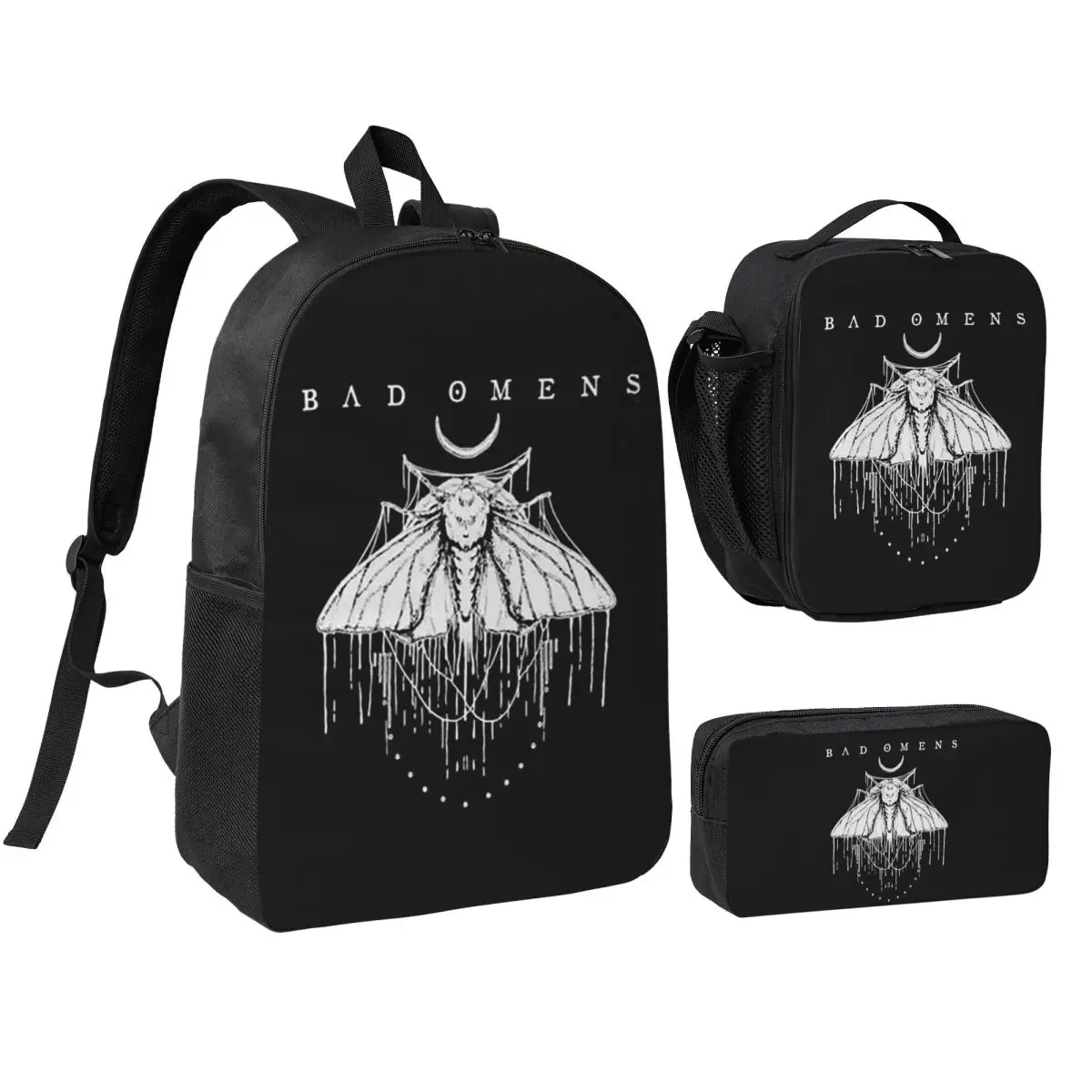 Bad Omens Noah Flannel Rock Music Backpack Boys Girls BookBag School Bag Shoulder Bags 3ps Insulated Lunch Bag Pencil Case
Bad Omens Noah Flannel Rock Music Backpack Boys Girls BookBag School Bag Shoulder Bags 3ps Insulated Lunch Bag Pencil Case
