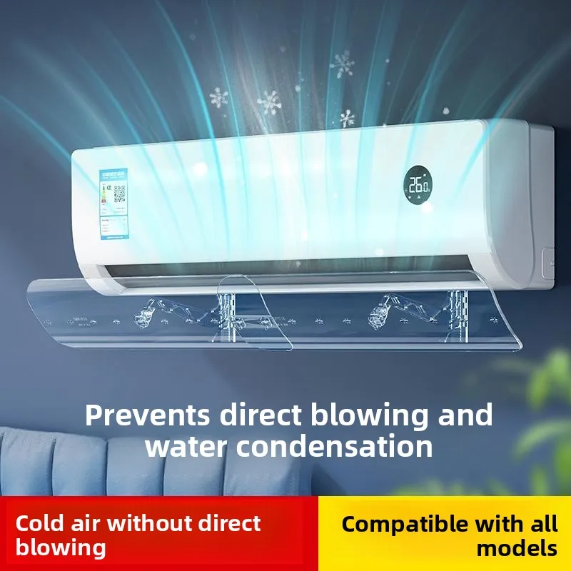 Transparent Wall-Mounted Air Conditioner Wihield Retractable No Installation Needed Direct Blow Pre Airflow Bloer
Transparent Wall-Mounted Air Conditioner Wihield Retractable No Installation Needed Direct Blow Pre Airflow Bloer