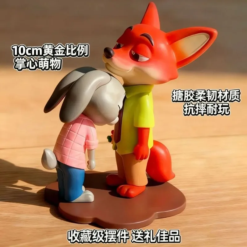 New Stock Cartoon Zootopia Nick Judy Figure Collectible Sweet Dependence Toy For Boys Display Piece Action Figure Collectibles
New Stock Cartoon Zootopia Nick Judy Figure Collectible Sweet Dependence Toy For Boys Display Piece Action Figure Collectibles