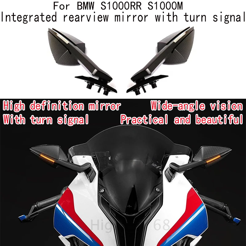 Для зеркала заднего вида s1000rr с указателем поворота для S1000M встроенный поворотный сигнал
Для зеркала заднего вида s1000rr с указателем поворота для S1000M встроенный поворотный сигнал