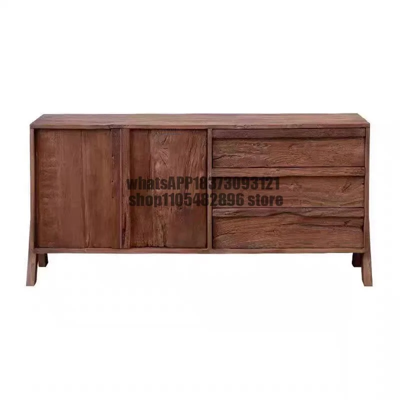 Wabi Sandy Wind Solid Wood Dining Side Cabinet Weathered Wood Homestay Furniture Storage Storage Living Room Partition
Wabi Sandy Wind Solid Wood Dining Side Cabinet Weathered Wood Homestay Furniture Storage Storage Living Room Partition