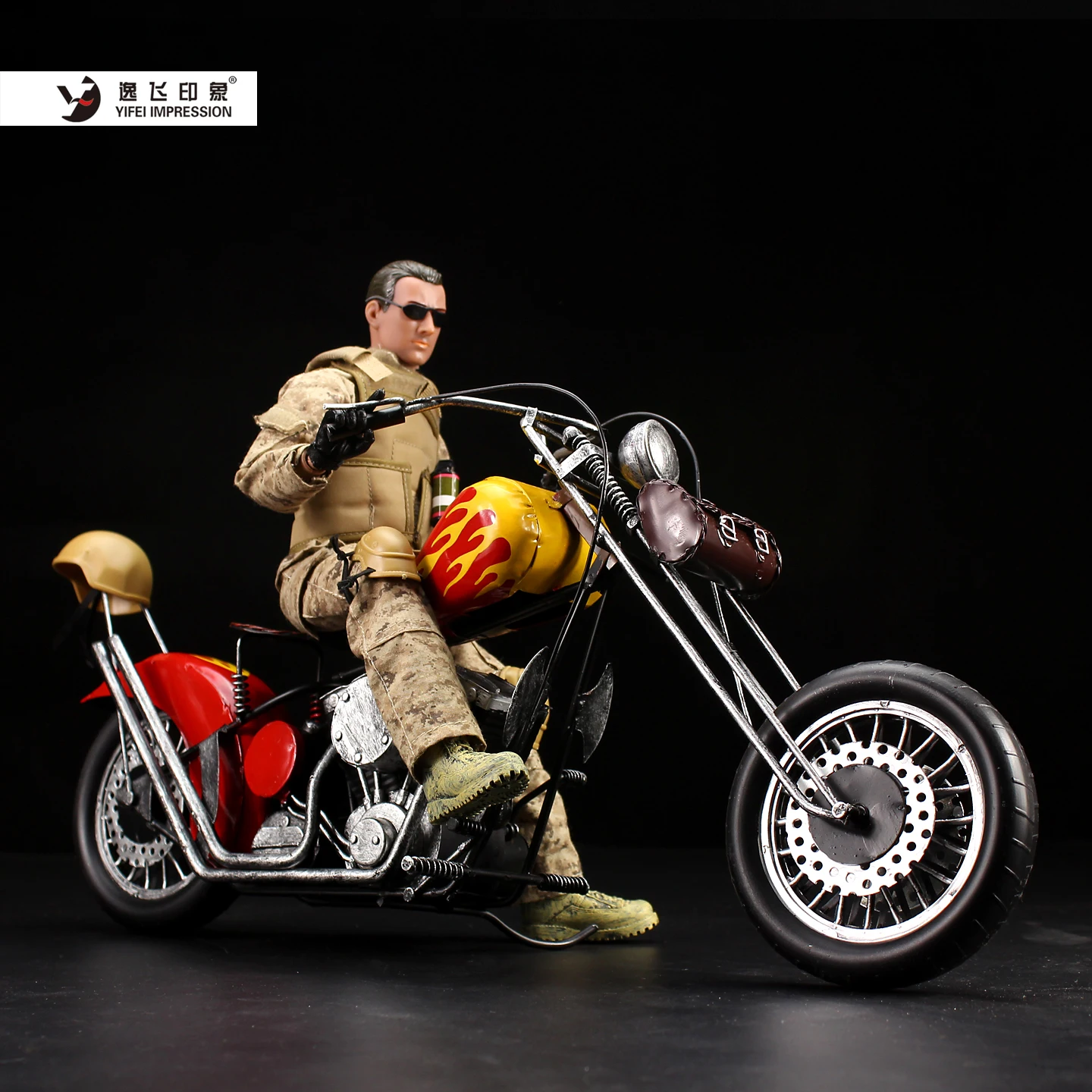Vintage Red Flame 1/6 Motorcycle Model Handmade Iron Art Decor Retro Biker Figurine Desk Home Nostalgic Motorcycle Ornament Gift
Vintage Red Flame 1/6 Motorcycle Model Handmade Iron Art Decor Retro Biker Figurine Desk Home Nostalgic Motorcycle Ornament Gift