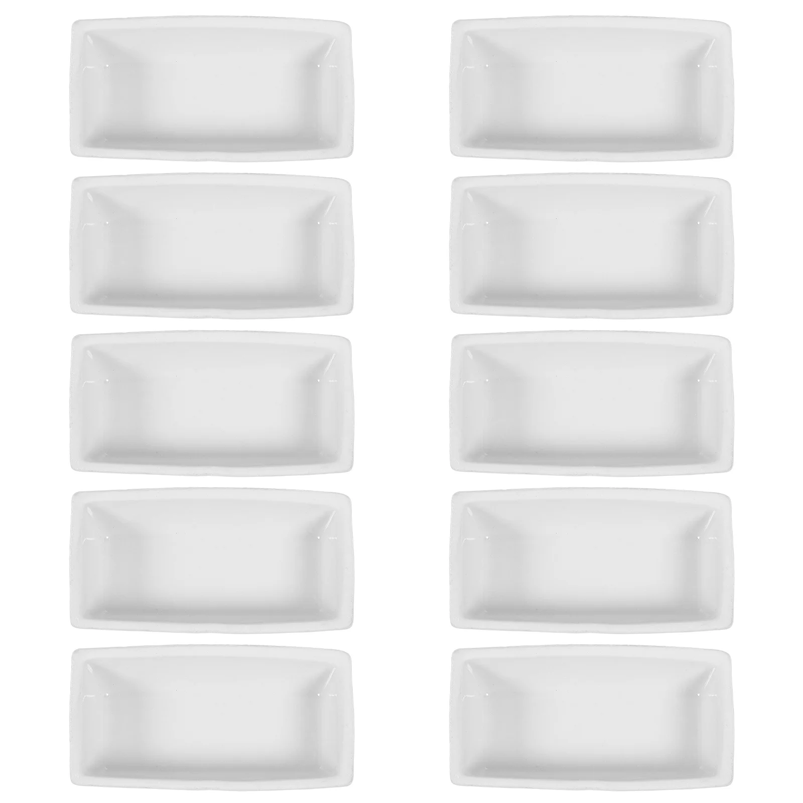 10 Pcs Chemical Ceramic Holder for Laboratory Samples Burning Crucible Bowl Dish Rectangular Holders Culture Dishes
10 Pcs Chemical Ceramic Holder for Laboratory Samples Burning Crucible Bowl Dish Rectangular Holders Culture Dishes