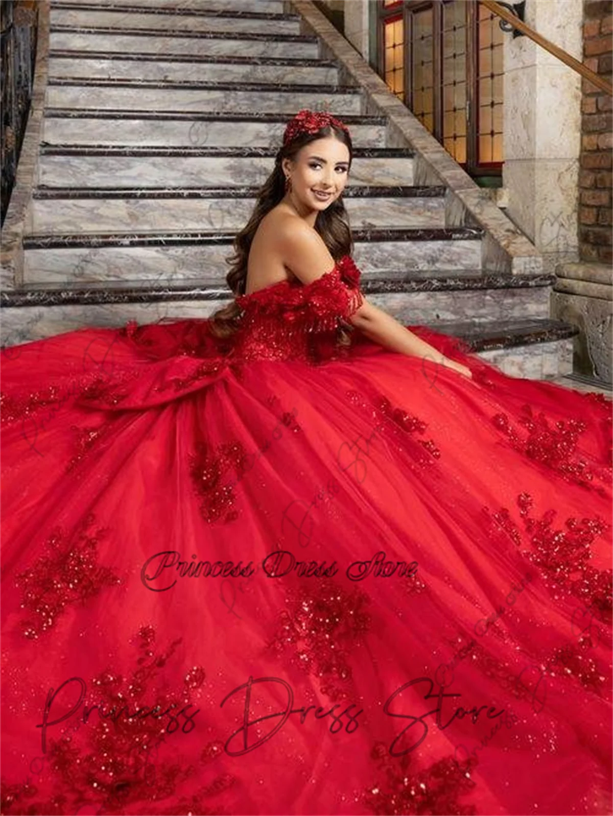 Quinceanera Dresses Sequins Appliques Beads Pearls Birthday Party Sweet 16 Vestidos De 15 Anos Dress Ball Gown Customized
Quinceanera Dresses Sequins Appliques Beads Pearls Birthday Party Sweet 16 Vestidos De 15 Anos Dress Ball Gown Customized