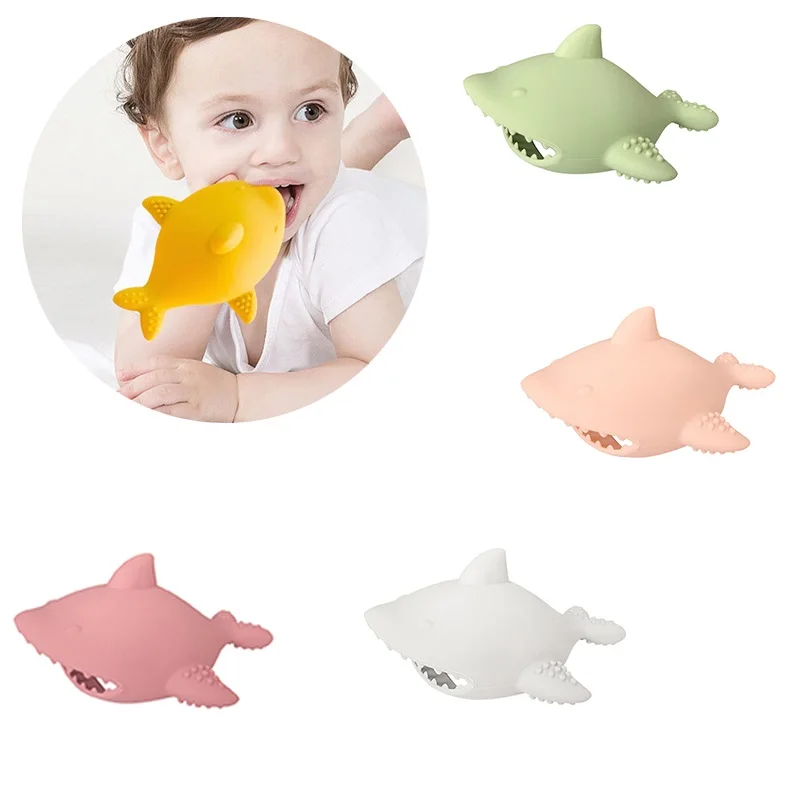 Let's Make Baby Silicone Teether Toys Silicone Cartoon Shark Gloves Teethering Anti-eating Hand For Dental Care Newborn Toys
Let's Make Baby Silicone Teether Toys Silicone Cartoon Shark Gloves Teethering Anti-eating Hand For Dental Care Newborn Toys