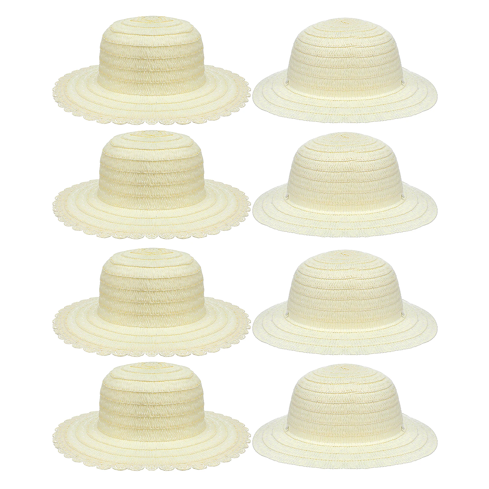 8pcs Kids Straw Hats DIY Crafts Plain Unpainted Sunhats for Painting Children Summer Party Favors School Activities
8pcs Kids Straw Hats DIY Crafts Plain Unpainted Sunhats for Painting Children Summer Party Favors School Activities