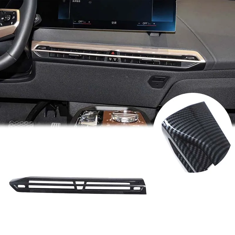 For BMW ix 2022-2024 ABS carbon fiber car dashboard air outlet decorative frame interior sticker auto accessories
For BMW ix 2022-2024 ABS carbon fiber car dashboard air outlet decorative frame interior sticker auto accessories