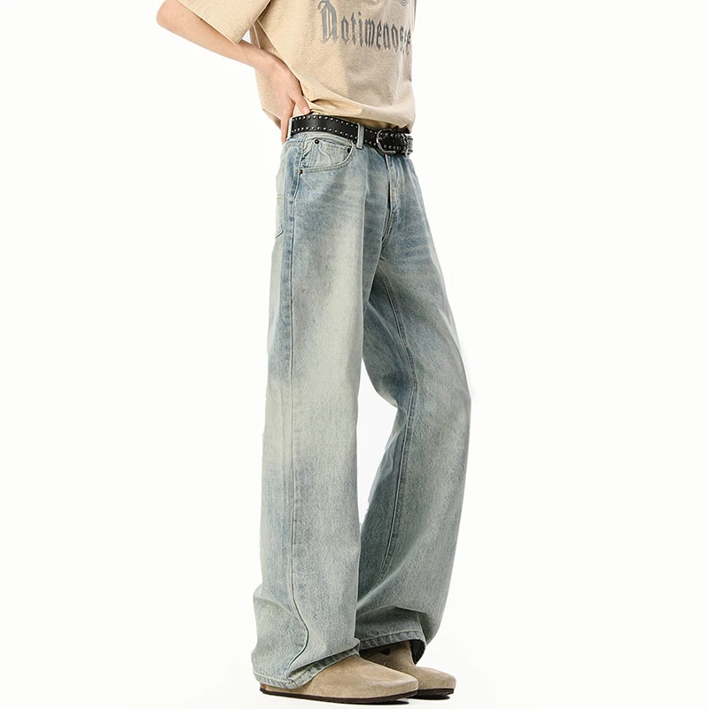 Straight Leg Floor Length Classic Jeans Wholesale 2024 Trending Comfort Fit Vintage Denim Pants for Men Stylish Durable Trousers
Straight Leg Floor Length Classic Jeans Wholesale 2024 Trending Comfort Fit Vintage Denim Pants for Men Stylish Durable Trousers