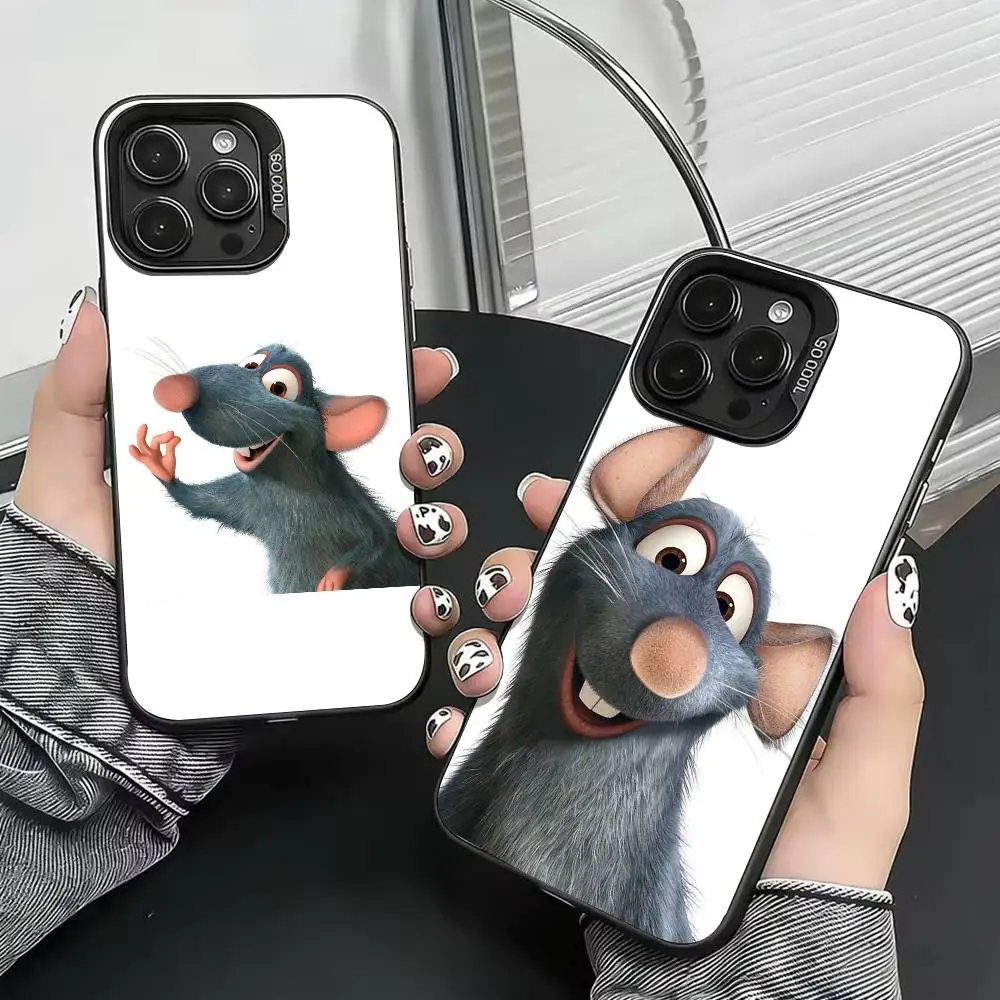 Cartoon Ratatouilles Phone Case For iPhone 17,16,15,14,13,12,11 Plus,Pro Max,XS,Colored Silver Plated Inside Cover
Cartoon Ratatouilles Phone Case For iPhone 17,16,15,14,13,12,11 Plus,Pro Max,XS,Colored Silver Plated Inside Cover
