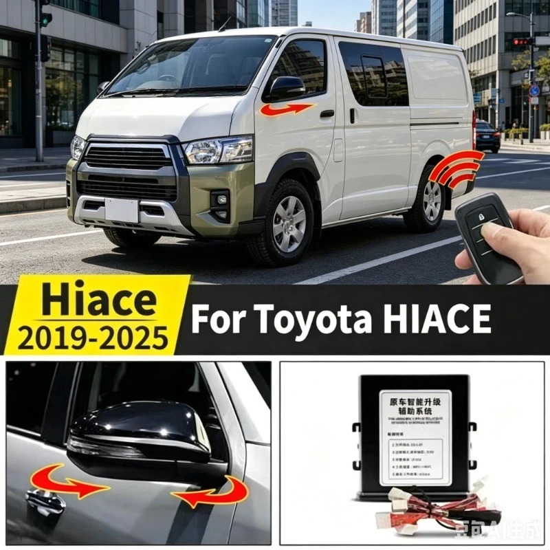 Auto Folding Mirror and Auto Folding Side Mirrors for Toyota Hiace 300 H300 2019-2025 Hiace Side Mirrors Folding Automatically
Auto Folding Mirror and Auto Folding Side Mirrors for Toyota Hiace 300 H300 2019-2025 Hiace Side Mirrors Folding Automatically