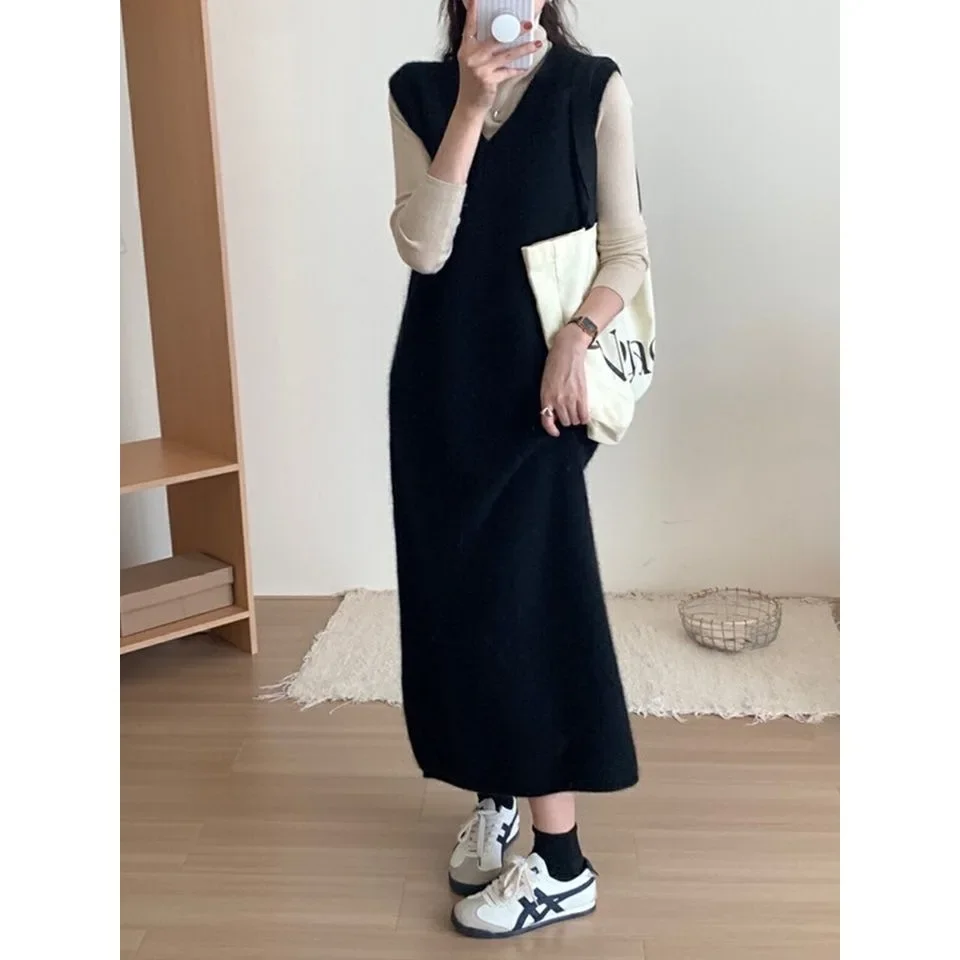 Длинное платье-жилет без рукавов с v-образным вырезом и рукавами принцессы длиной до колена с обычной талией, ленивый стиль, новое летнее женское платье-кардиган цвета хаки
Длинное платье-жилет без рукавов с v-образным вырезом и рукавами принцессы длиной до колена с обычной талией, ленивый стиль, новое летнее женское платье-кардиган цвета хаки