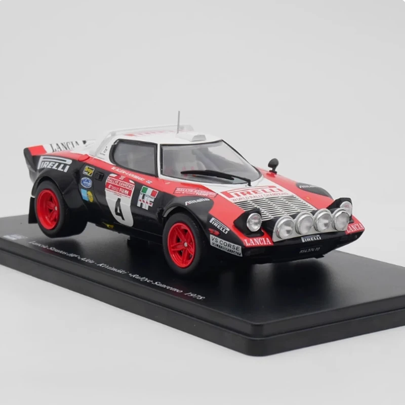 Diecast IXO 1:24 Lancia Stratos HF WRC 1978 Rally Car Alloy Car Model Collection Display Ornament Toy Gift 
Diecast IXO 1:24 Lancia Stratos HF WRC 1978 Rally Car Alloy Car Model Collection Display Ornament Toy Gift