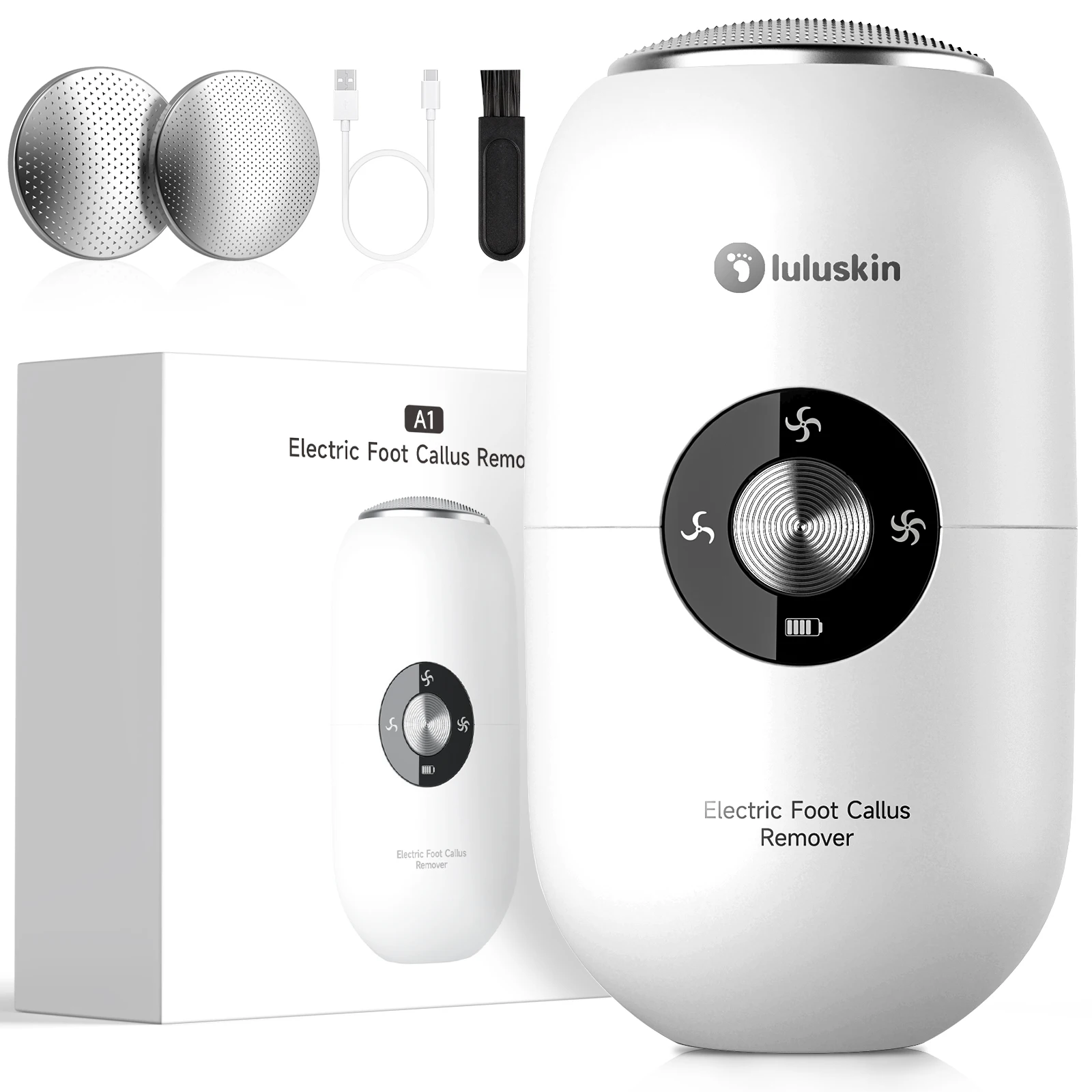 luluskin Electric Foot Callus Remover Exfoliator File Feet Tools Waterproof Foot Exfoliation File Skin and Body Care Appliances
luluskin Electric Foot Callus Remover Exfoliator File Feet Tools Waterproof Foot Exfoliation File Skin and Body Care Appliances