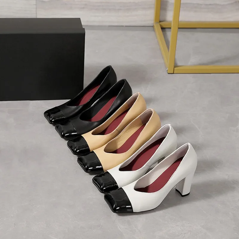 New Designer Dress Shoes Slingback Pumps Lambskin Heels Pink Shoes Fashion Ballerina Heels Square Toes Sandals Ladies High Heel Sandale 994
New Designer Dress Shoes Slingback Pumps Lambskin Heels Pink Shoes Fashion Ballerina Heels Square Toes Sandals Ladies High Heel Sandale 994