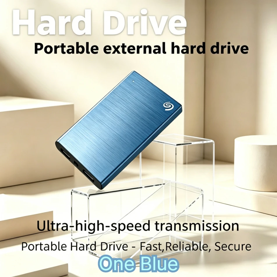 Seagate One Blue Portable External High Speed Large Capacity Storage Hard Disk Compatible For Laptop Desktop PC Mac File Backup
Seagate One Blue Portable External High Speed Large Capacity Storage Hard Disk Compatible For Laptop Desktop PC Mac File Backup