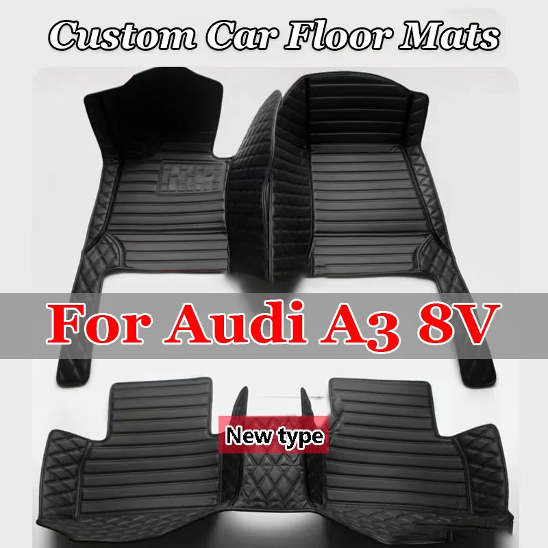 Автомобильные коврики для Audi A3 8V Sportback 2013 ~ 2019 Водонепроницаемый коврик против грязи Роскошный кожаный коврик Полный комплект автомобильных аксессуаров 2014
Автомобильные коврики для Audi A3 8V Sportback 2013 ~ 2019 Водонепроницаемый коврик против грязи Роскошный кожаный коврик Полный комплект автомобильных аксессуаров 2014
