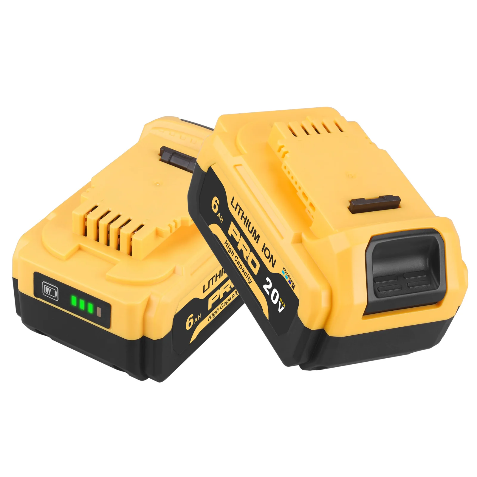 6000mAh 18V/20V for Dewalt Power Tool Battery for DCB180 DCB181 DCB182 DCB201 DCB201-2 DCB200 DCB200-2 DCB204-2
6000mAh 18V/20V for Dewalt Power Tool Battery for DCB180 DCB181 DCB182 DCB201 DCB201-2 DCB200 DCB200-2 DCB204-2