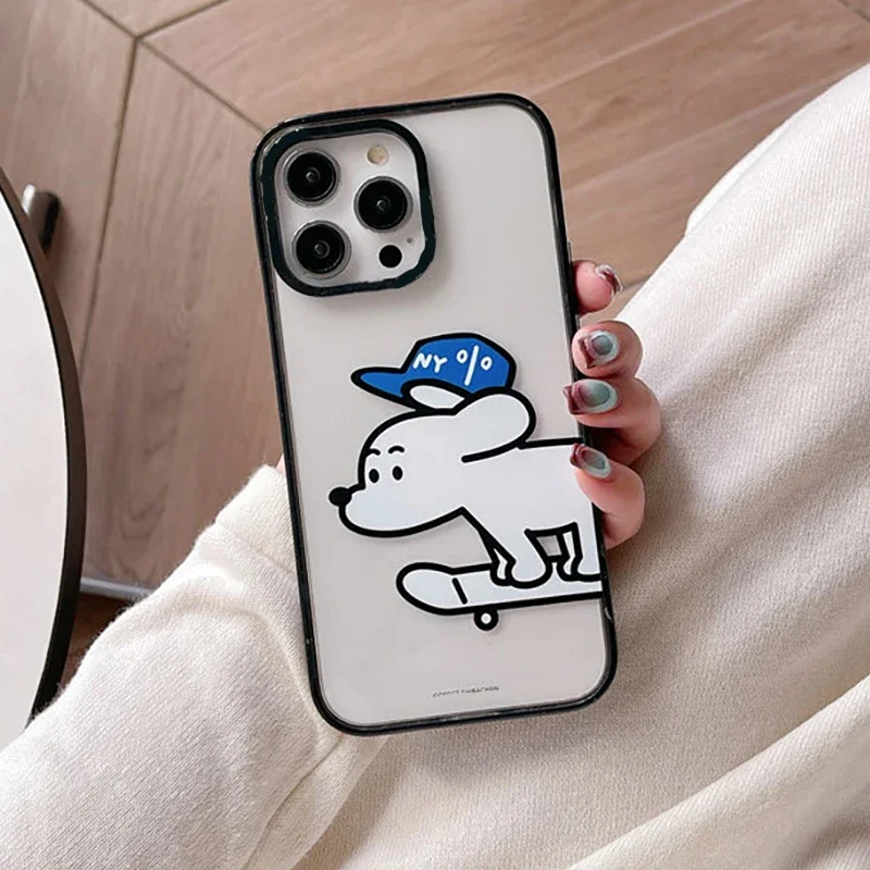 Upgrade Acrylic Border Skateboard Dog Phone Case Cover for IPhone 11 12 13 14 15 Pro Max Case for IPhone 14 Pro
Upgrade Acrylic Border Skateboard Dog Phone Case Cover for IPhone 11 12 13 14 15 Pro Max Case for IPhone 14 Pro