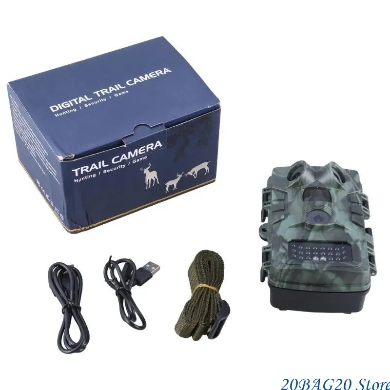 Video Camera 2000W 20MP 1080p Trail Farm Home Security 0.3s Trigger for Time Wildlife Photo Trap M5TE
Video Camera 2000W 20MP 1080p Trail Farm Home Security 0.3s Trigger for Time Wildlife Photo Trap M5TE