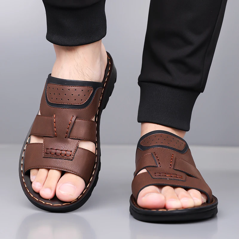 Daily Lazy Dressing Summer Unisex Sandals Flat Anti Slip Simple Match Student Outdoor Leisure Shoes
Daily Lazy Dressing Summer Unisex Sandals Flat Anti Slip Simple Match Student Outdoor Leisure Shoes