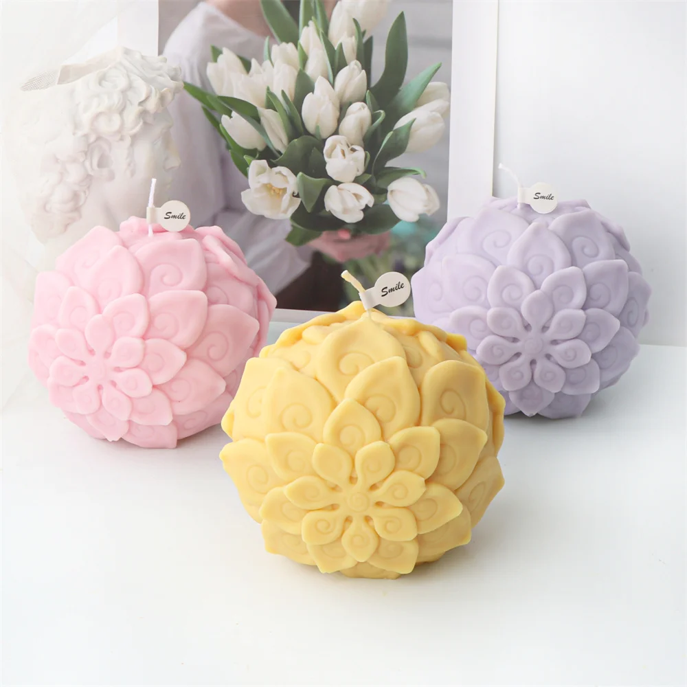 3D Lotus Ball Candle Silicone Mold DIY Lotus Petal Rose Lily Ball Candle Silicone Mold Cake Chocolate Craft Gift Silicone Mold
3D Lotus Ball Candle Silicone Mold DIY Lotus Petal Rose Lily Ball Candle Silicone Mold Cake Chocolate Craft Gift Silicone Mold