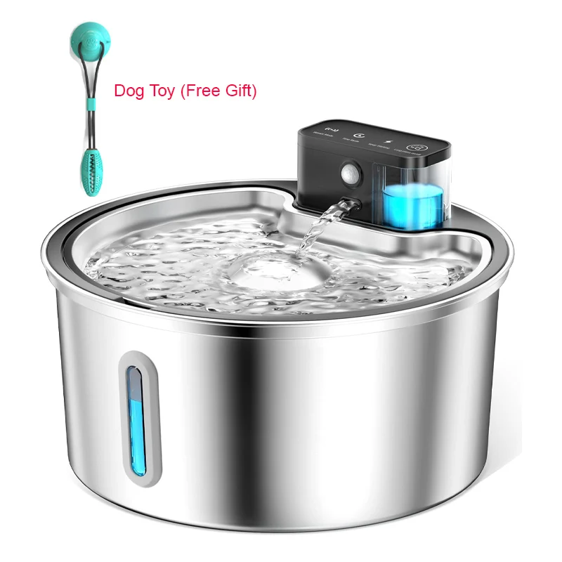 VOFORD 3,2 л перезаряжаемый беспроводной фонтан для воды для кошек, автоматический датчик, фонтан для воды для собак из нержавеющей стали, несколько поилок для домашних животных
VOFORD 3,2 л перезаряжаемый беспроводной фонтан для воды для кошек, автоматический датчик, фонтан для воды для собак из нержавеющей стали, несколько поилок для домашних животных