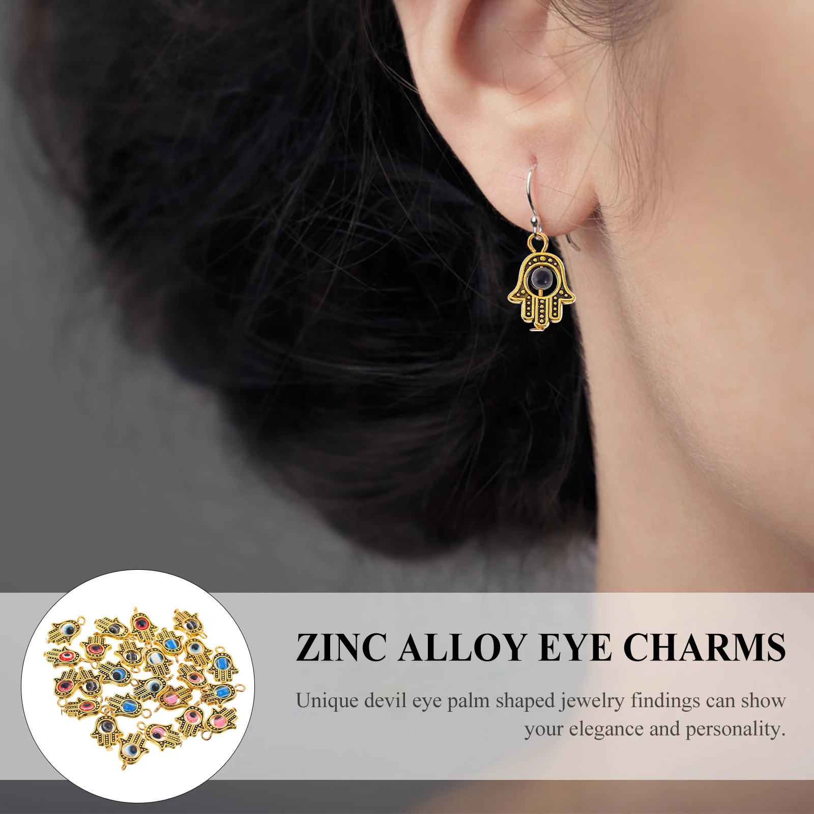 25 Pcs Rotating Eyeball Pendant Beads for Jewelry Making Evil Charms Necklaces Crafts DIY Accessories Alloy Connector
25 Pcs Rotating Eyeball Pendant Beads for Jewelry Making Evil Charms Necklaces Crafts DIY Accessories Alloy Connector