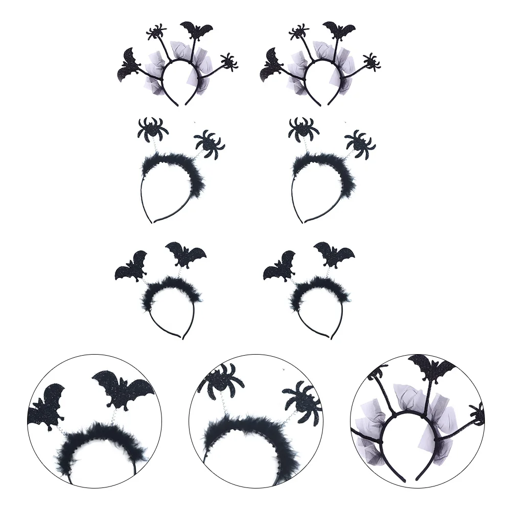 6 Pcs Bat Spider Hair Hoop Kids Girls Halloween Party Costume Headb s Children Hair Accessories Lightweight Comfortable
6 Pcs Bat Spider Hair Hoop Kids Girls Halloween Party Costume Headb s Children Hair Accessories Lightweight Comfortable