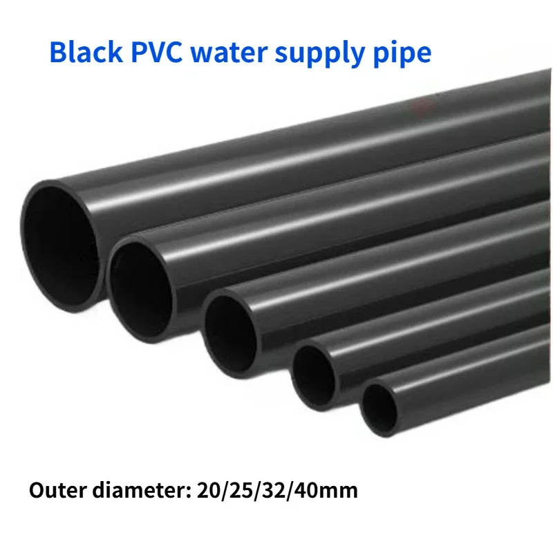 1/2pcs Black PVC Pipe O.D 20/25/32/40mm Agriculture Garden Irrigation Hard Tube Fish Tank Water Pipe Aquarium Supplies Home
1/2pcs Black PVC Pipe O.D 20/25/32/40mm Agriculture Garden Irrigation Hard Tube Fish Tank Water Pipe Aquarium Supplies Home