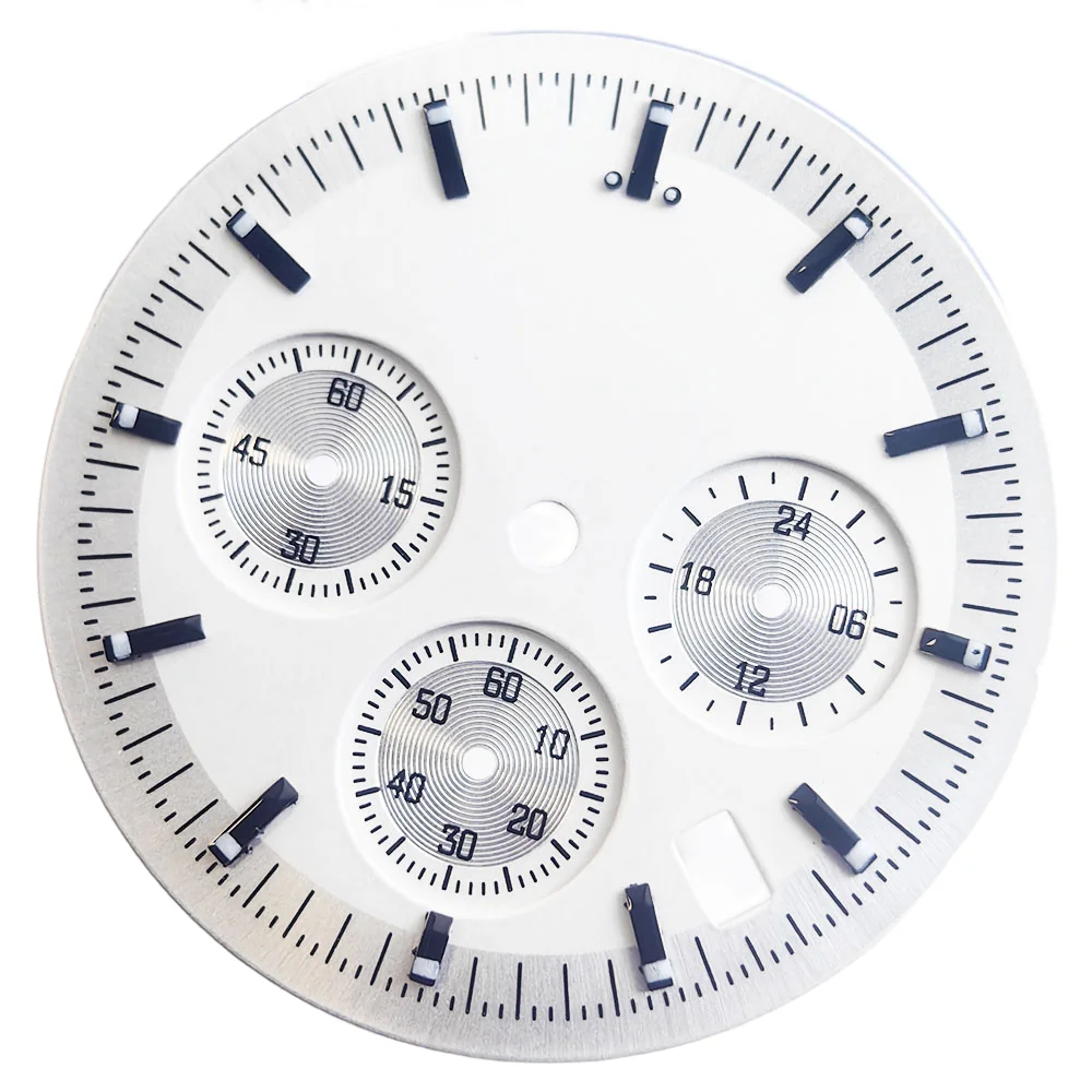 32.5mm White Dial For 40mm Case VK63 Movement Watch Accessories And VK63 Watch Accessories
32.5mm White Dial For 40mm Case VK63 Movement Watch Accessories And VK63 Watch Accessories
