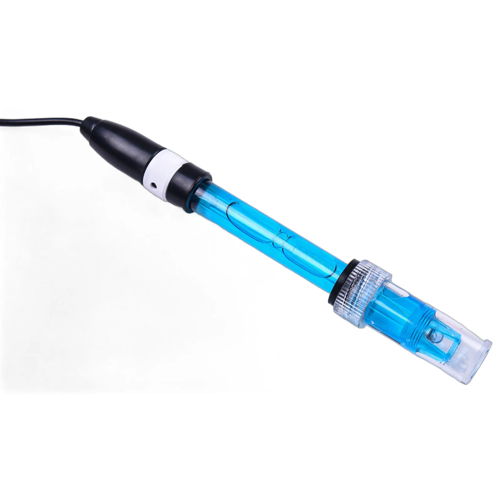 PH Electrode Sensor Probe 0-14 PH With Sensor BNC Connector PH Replacement Probe Size About 147x22x22 Mm/5.79x0.87x0.87 Inch
PH Electrode Sensor Probe 0-14 PH With Sensor BNC Connector PH Replacement Probe Size About 147x22x22 Mm/5.79x0.87x0.87 Inch