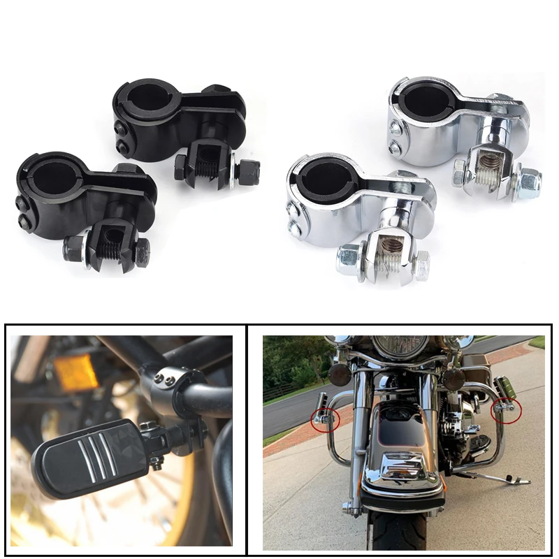 Highway Pegs Universal 25mm-34mm Motorcycle Accessories Chrome CNC Aluminum Billet Folding Pedal Bracket Mount Clamp Kit
Highway Pegs Universal 25mm-34mm Motorcycle Accessories Chrome CNC Aluminum Billet Folding Pedal Bracket Mount Clamp Kit