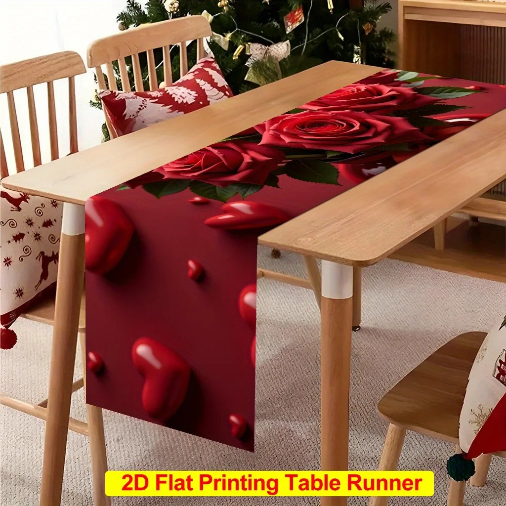 Элегантный винно-красная роза и белая роза в форме сердца настольный флаг идеальный подарок на День святого Валентина теплый романтический декор ко Дню святого Валентина
Элегантный винно-красная роза и белая роза в форме сердца настольный флаг идеальный подарок на День святого Валентина теплый романтический декор ко Дню святого Валентина