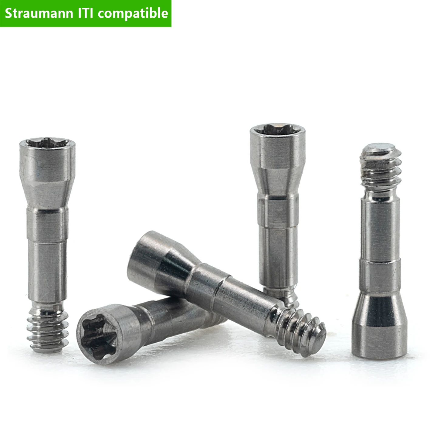 Grade 5 Ti Abutment Screws for Straumann High Precision Prosthetic Fixation Bridge Screw Factory Direct Fast Shipping Top Sale
Grade 5 Ti Abutment Screws for Straumann High Precision Prosthetic Fixation Bridge Screw Factory Direct Fast Shipping Top Sale