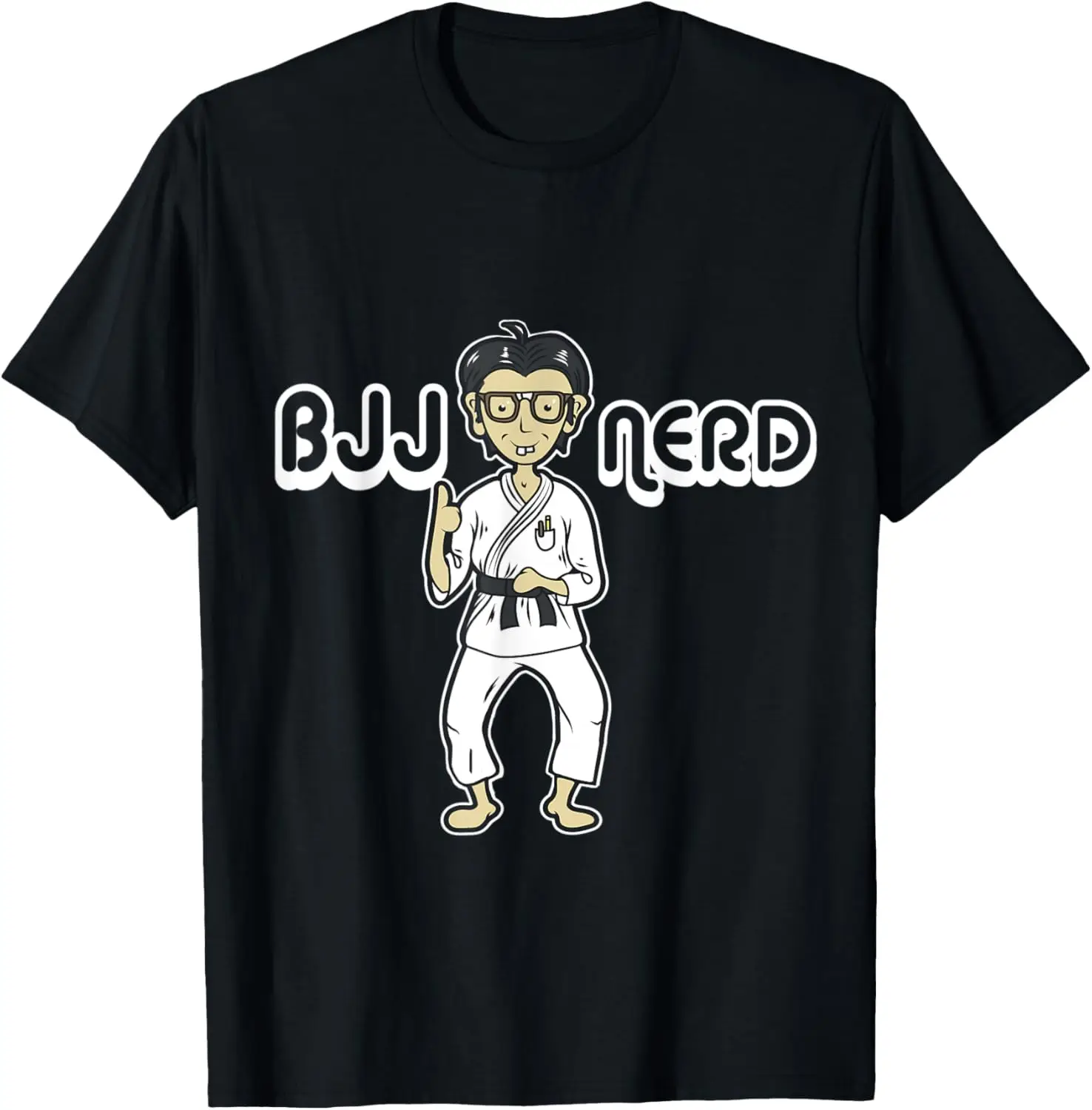 Funny Brazilian Jiu-Jitsu Nerd - BJJ and MMA Gift T-Shirt 
Funny Brazilian Jiu-Jitsu Nerd - BJJ and MMA Gift T-Shirt