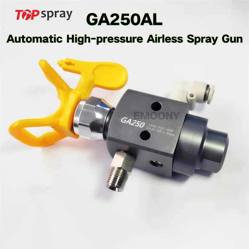 G250AL High Pressure Airless Spray Gun High Viscosity Spraying Automatic Spray Gun Airless Nozzle
G250AL High Pressure Airless Spray Gun High Viscosity Spraying Automatic Spray Gun Airless Nozzle