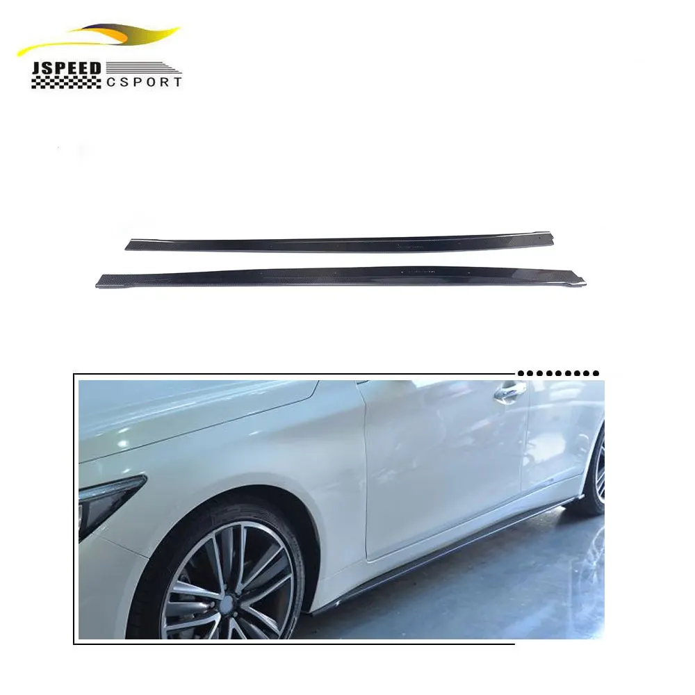 ML Style Q50 real Carbon Fiber Side Skirt Sills for Infiniti Q50 Sedan 4-Door 13-17
ML Style Q50 real Carbon Fiber Side Skirt Sills for Infiniti Q50 Sedan 4-Door 13-17