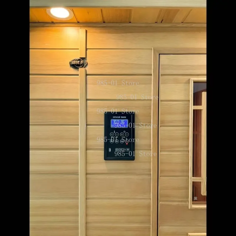 LCD Screen Sauna Room Thermostat High Power Steam Room Health Energy Cabin Controller
LCD Screen Sauna Room Thermostat High Power Steam Room Health Energy Cabin Controller