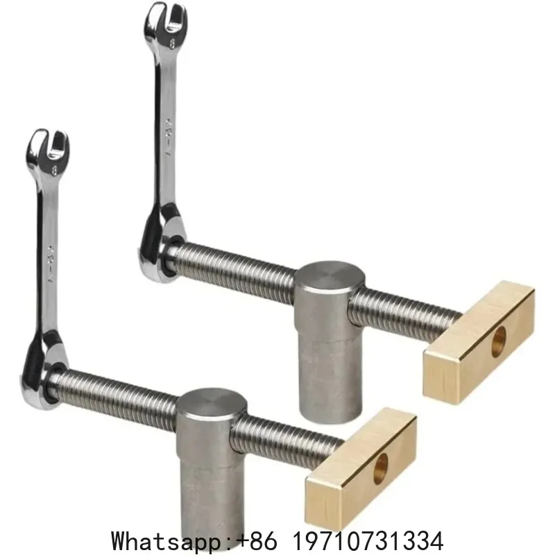 19/20mm Bench Dog Clamp 3/4 Inch Dog Hole Clamp Woodworking Adjustable Workbench Stop Stainless Steel Brass
19/20mm Bench Dog Clamp 3/4 Inch Dog Hole Clamp Woodworking Adjustable Workbench Stop Stainless Steel Brass