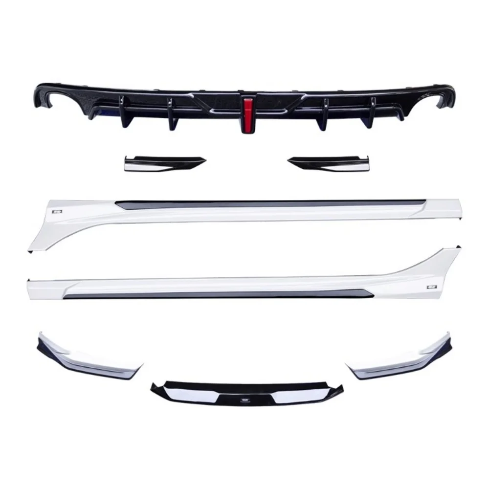 Комплект кузова для Honda Civic 11,5-й модифицированный спортивный стиль, объемная передняя губа, задняя губа, боковая юбка, автомобильные аксессуары
Комплект кузова для Honda Civic 11,5-й модифицированный спортивный стиль, объемная передняя губа, задняя губа, боковая юбка, автомобильные аксессуары