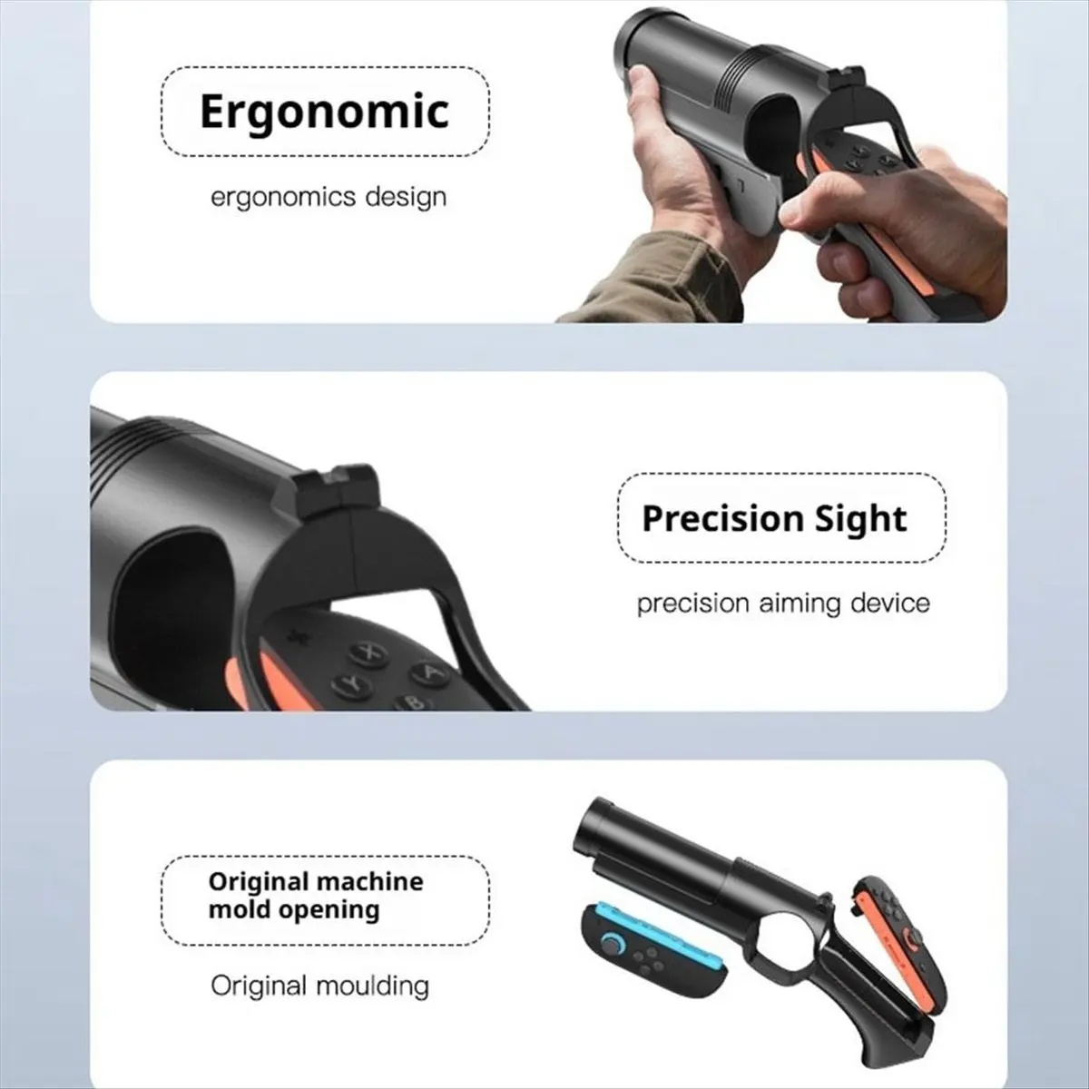 Enhanced Somatosensory Gaming for Switch 2 - Gaming Buttstock Grip for Immersive Experience
Enhanced Somatosensory Gaming for Switch 2 - Gaming Buttstock Grip for Immersive Experience