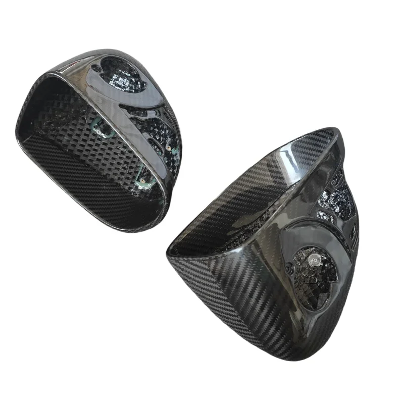 Suitable for McLaren 540C 570S 600LT 720S modified car accessories, dry carbon fiber replacement rearview mirror cover
Suitable for McLaren 540C 570S 600LT 720S modified car accessories, dry carbon fiber replacement rearview mirror cover