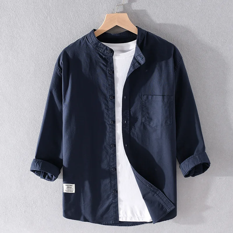 Loose Cotton Short Sleeve T-Shirt Men's White Seven-Five Sleeve Full Cotton Half Sleeve Trendy Men's Fashion Urban Style Shirt
Loose Cotton Short Sleeve T-Shirt Men's White Seven-Five Sleeve Full Cotton Half Sleeve Trendy Men's Fashion Urban Style Shirt
