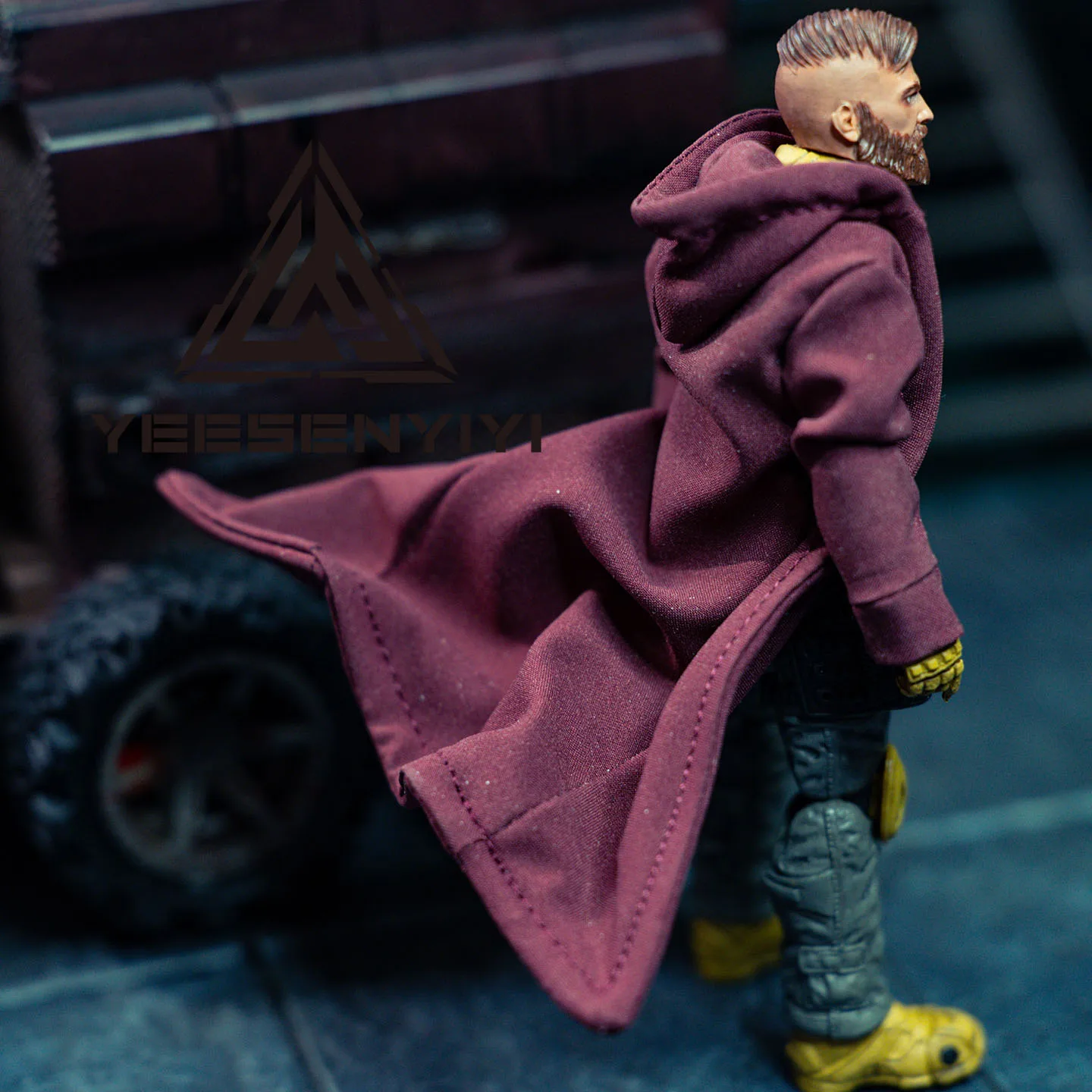 1/18 Scale Male Figure Hooded Trench Coat With Wire For Shapes Jacket for 3.75" Action Figure 1:18 Soldier Clothes BJD Outfit
1/18 Scale Male Figure Hooded Trench Coat With Wire For Shapes Jacket for 3.75" Action Figure 1:18 Soldier Clothes BJD Outfit