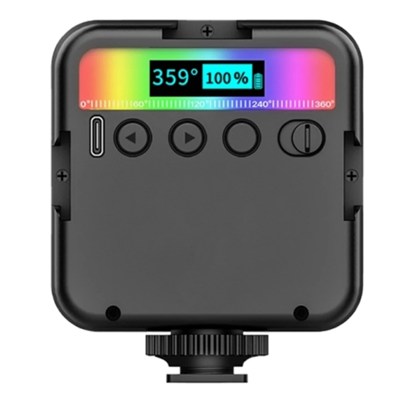 RGB LED Fill Light Video Conference Fill Light Pocket Light SLR Photography Fill Light Selfie Beauty Fill Light
RGB LED Fill Light Video Conference Fill Light Pocket Light SLR Photography Fill Light Selfie Beauty Fill Light