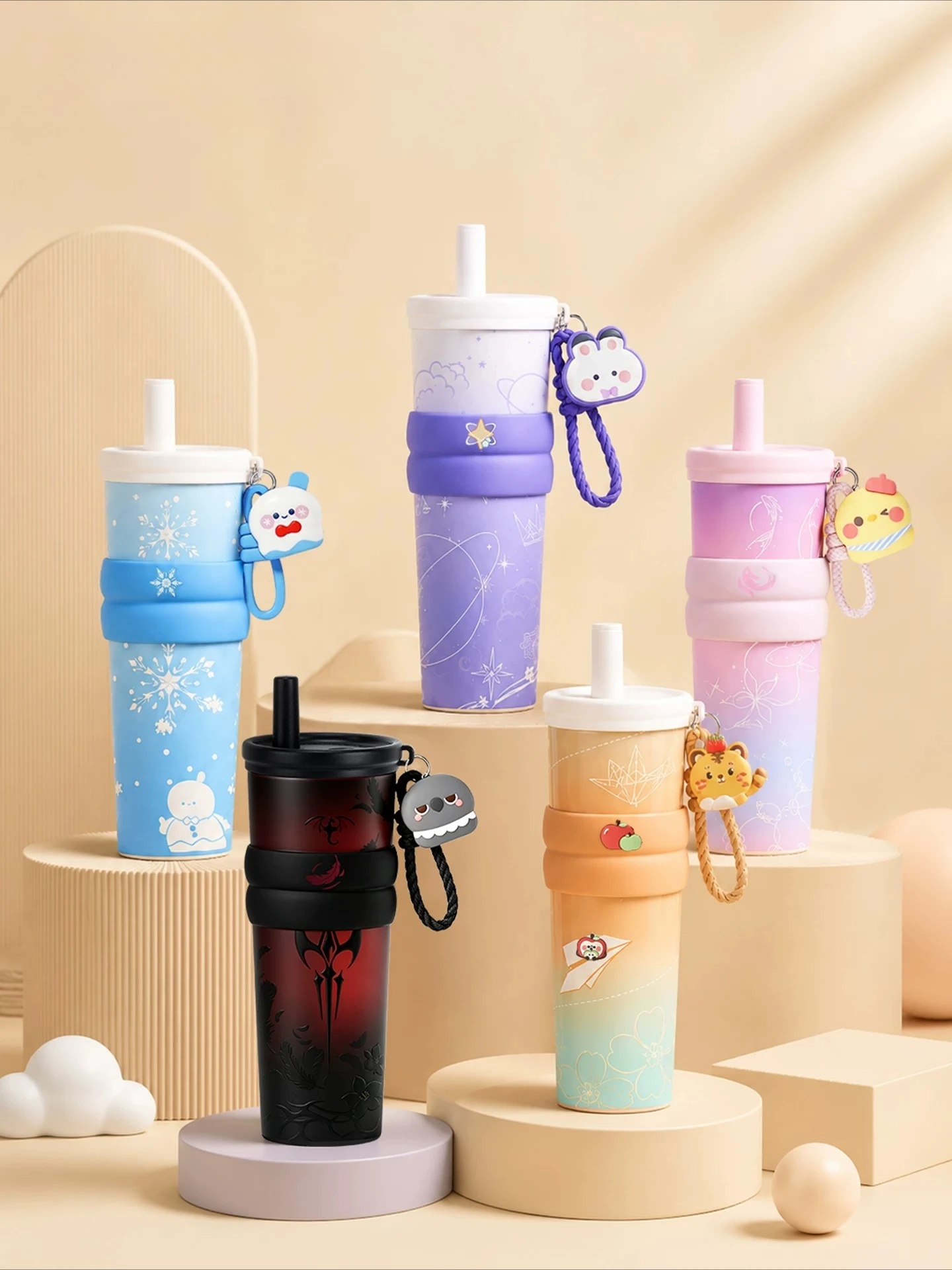 Love and Deepspace Peripheral water bottles Xavier Zayne Rafayel Sylus Caleb Stainless Steel 316 Straw Cup Cosplay Props
Love and Deepspace Peripheral water bottles Xavier Zayne Rafayel Sylus Caleb Stainless Steel 316 Straw Cup Cosplay Props