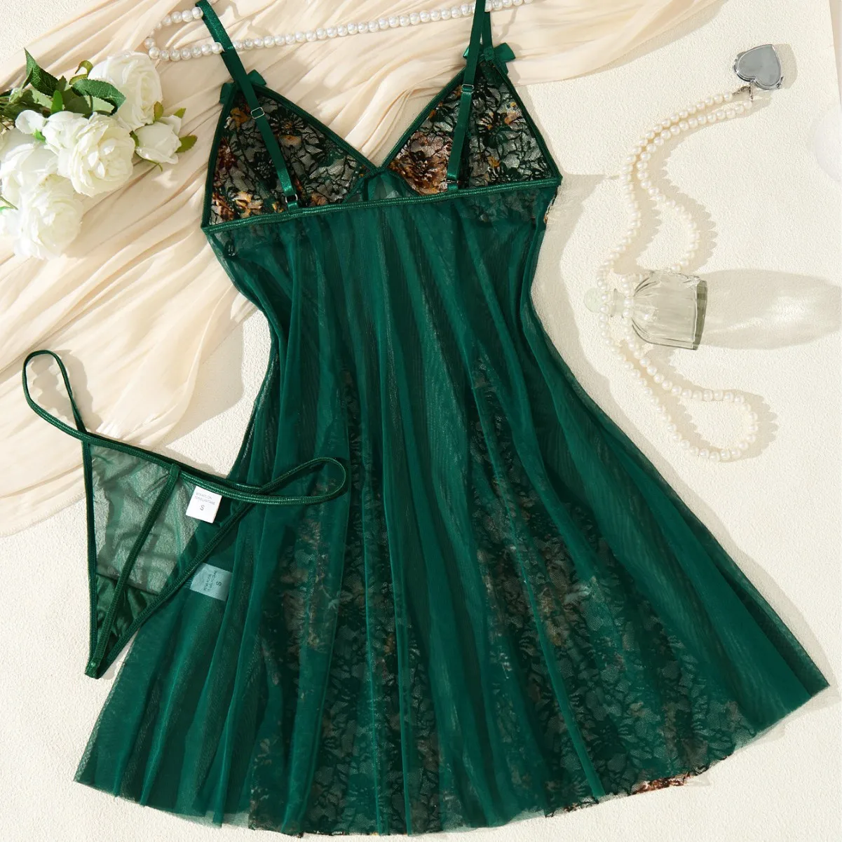 Женская сексуальная ночная сорочка 2026: глубокий V-образный вырез, сетчатая, прозрачная, без спинки, на бретельках, цвет «чистое желание», темно-зеленая, для дома
Женская сексуальная ночная сорочка 2026: глубокий V-образный вырез, сетчатая, прозрачная, без спинки, на бретельках, цвет «чистое желание», темно-зеленая, для дома