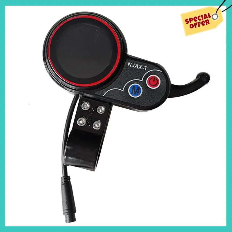 -ABHW 2X NJAX-T Electric Scooter Dashboard Meter 36V 48V Adjustable 6PIN For Electric Scooter Accessories
-ABHW 2X NJAX-T Electric Scooter Dashboard Meter 36V 48V Adjustable 6PIN For Electric Scooter Accessories