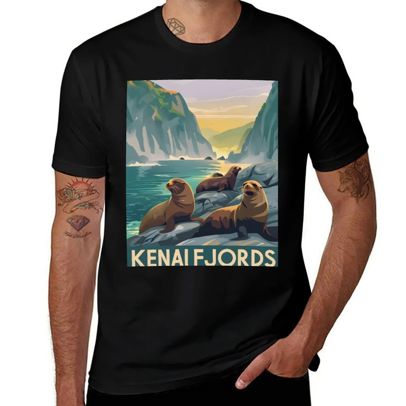 Kenai Fjords National Park T-Shirt for a boy tshirts personalised cotton man t-shirts Men's cotton t-shirt
Kenai Fjords National Park T-Shirt for a boy tshirts personalised cotton man t-shirts Men's cotton t-shirt