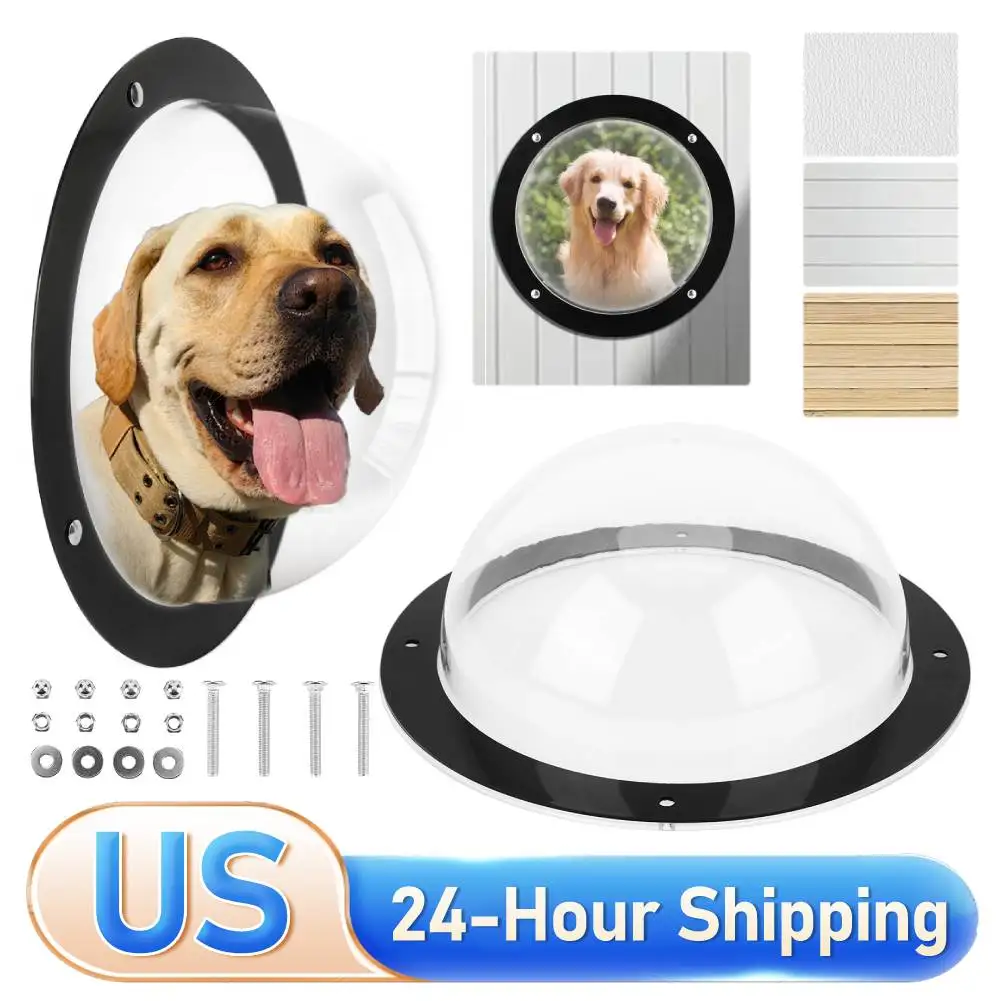 Акриловое купольное окно-люк для вольеры с вентиляционными отверстиями, прозрачное, для собак и кошек, для обзора и выглядывания
Акриловое купольное окно-люк для вольеры с вентиляционными отверстиями, прозрачное, для собак и кошек, для обзора и выглядывания